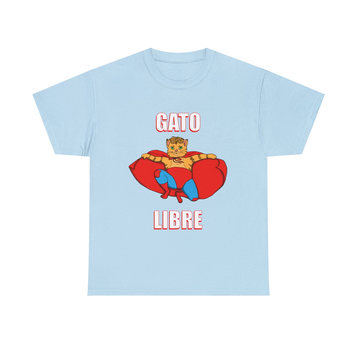 "GATO LIBRE" Unisex Heavy Cotton Tee