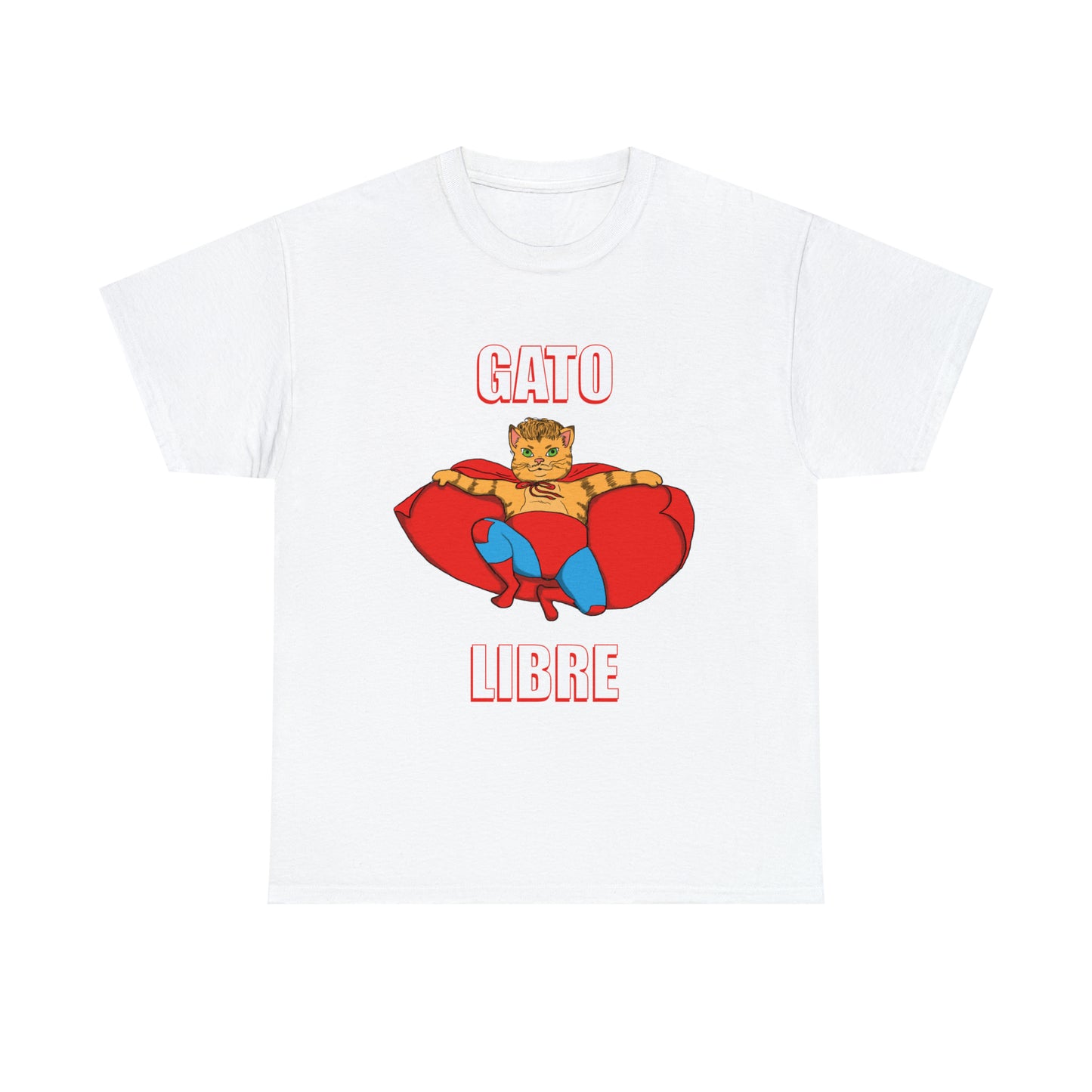 "GATO LIBRE" Unisex Heavy Cotton Tee