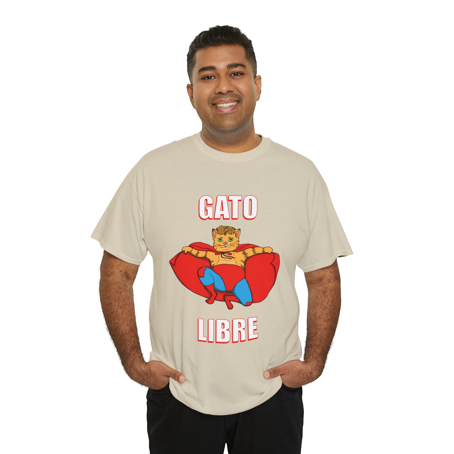 "GATO LIBRE" Unisex Heavy Cotton Tee